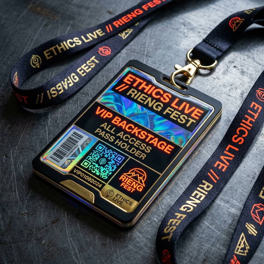 ETHICS LIVE // RIENG FEST VIP Backstage Pass