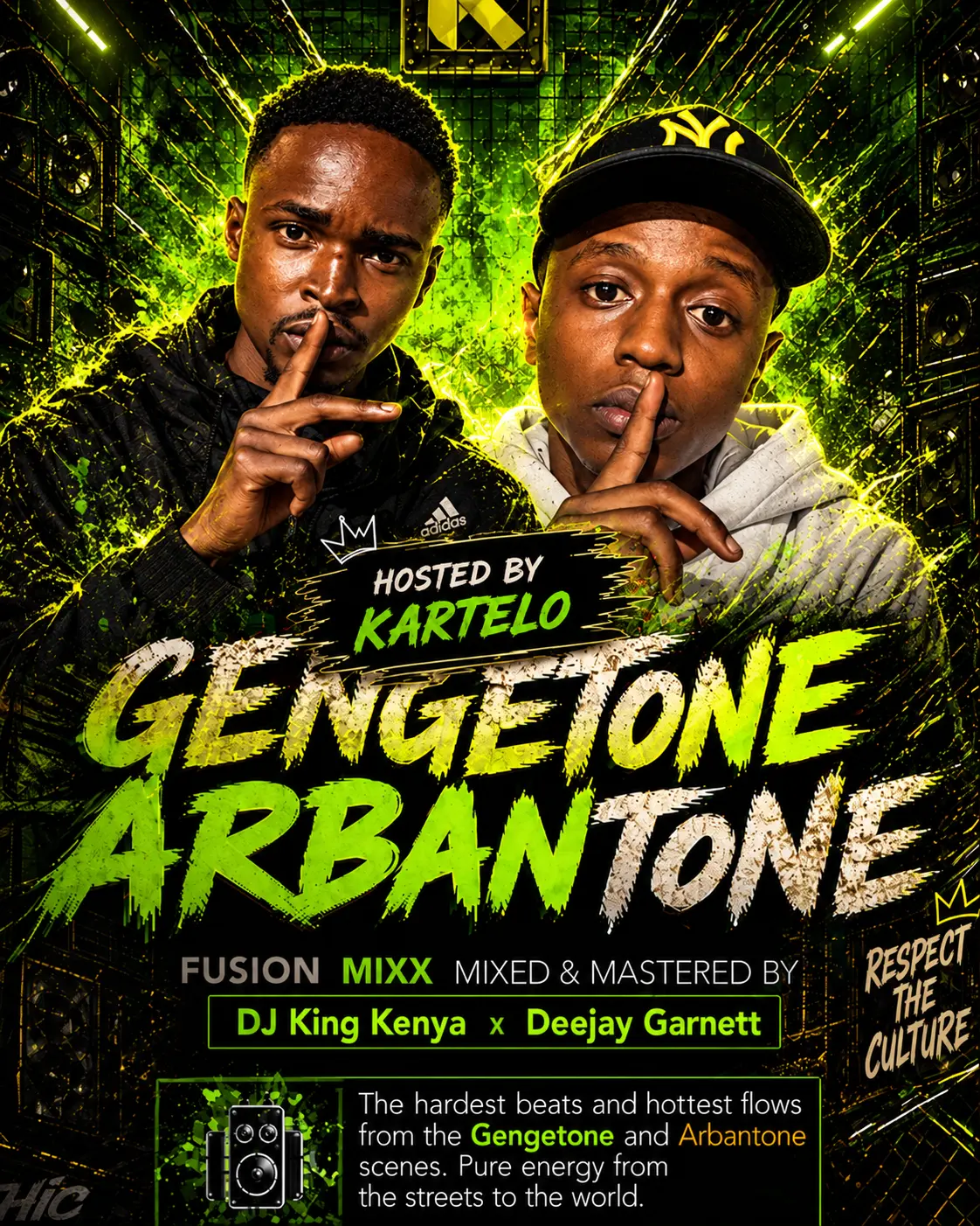 Gengewuoo / Gengetone / Arbantone show artwork