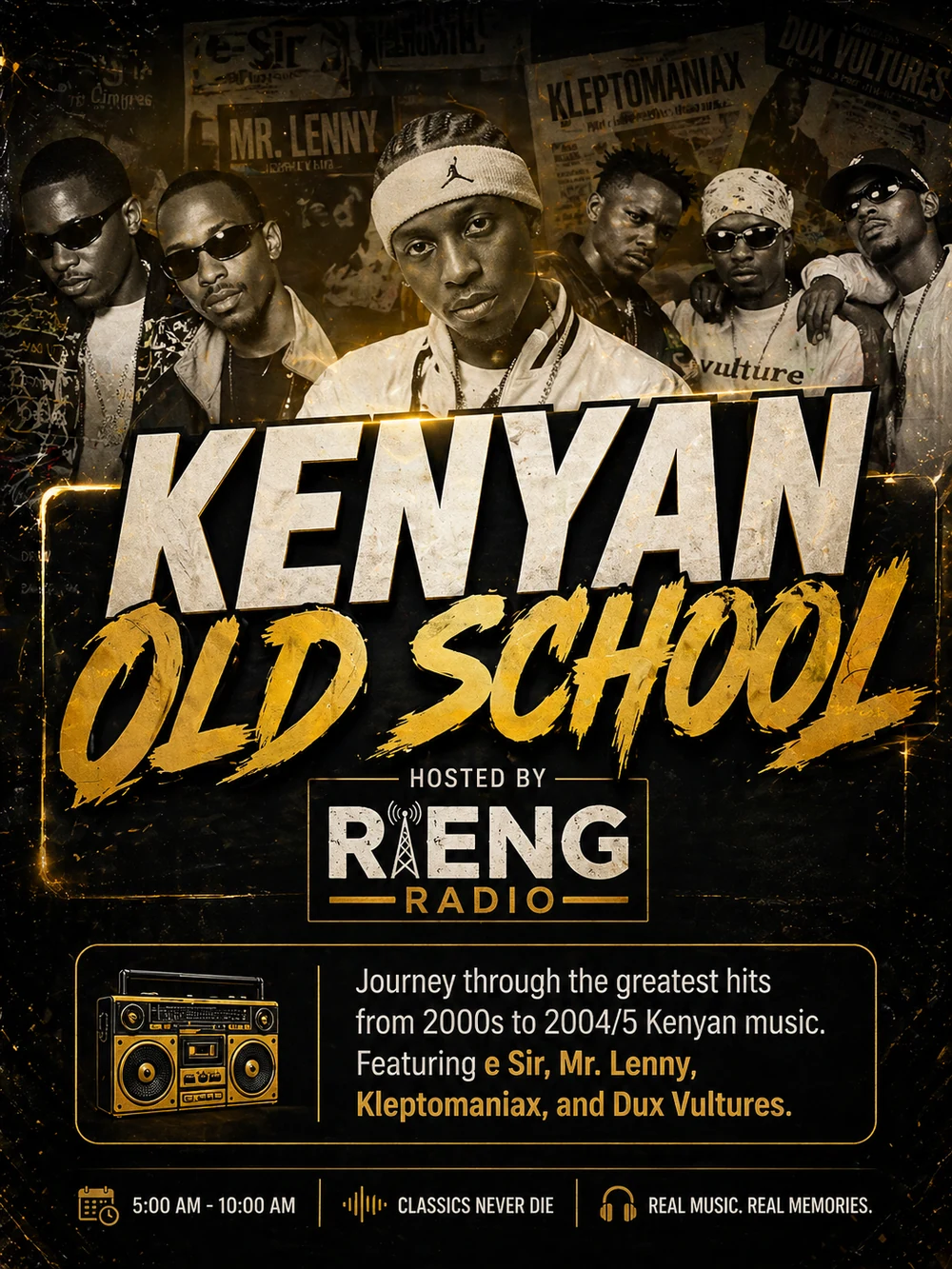 Kenyan Old-School show artwork